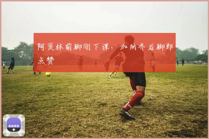 阿莫林前脚刚下课，加纳乔后脚即点赞